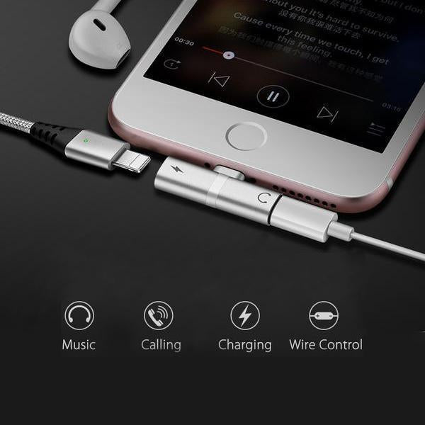 SemaTech™ 4 in 1 Lightning Adapter for iPhone - 5econds.co