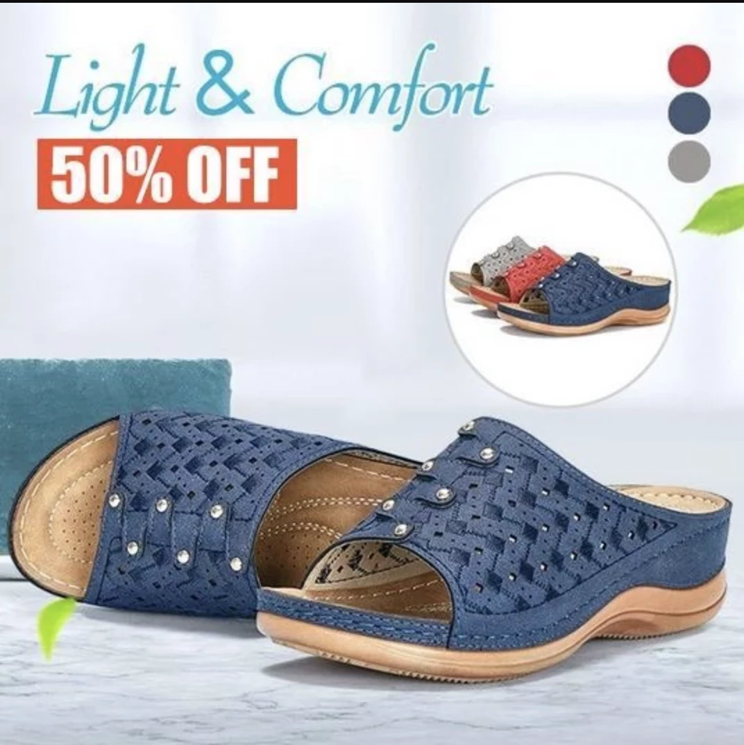 Dr. CARE™ - Premium Orthopedic Toe Sandals [NEW 2020] - Women Shoes Comfy Sole Ladies Casual Soft Toe Foot Bunion Corrector - 5econds.co