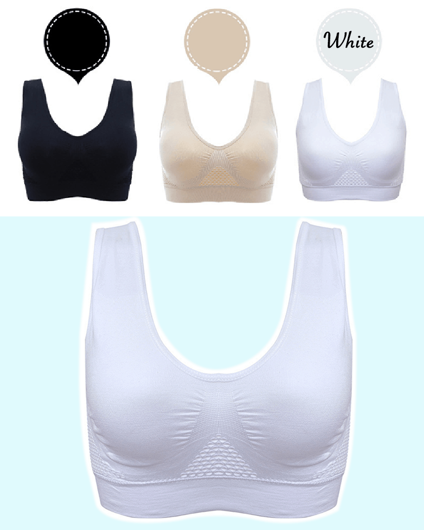 AirBra™ - Premium Invisible Wireless Push Up Lifting Bra - 5econds.co